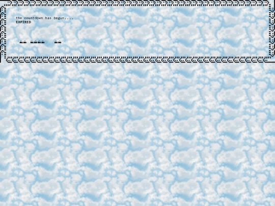 countdown screenshot