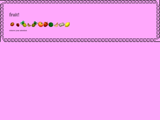 fruits screenshot