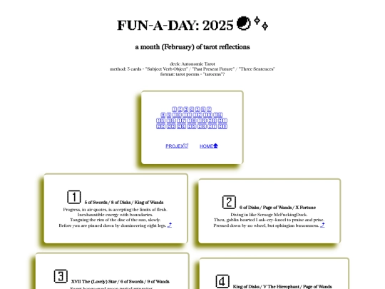 fun-a-day/2025 screenshot