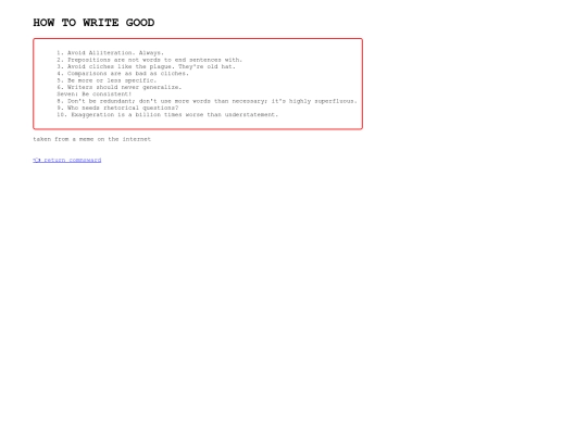 how2writegood screenshot