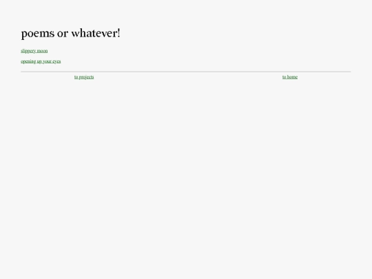poems screenshot