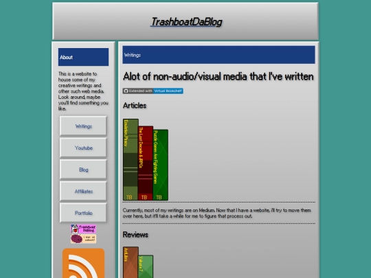 articles/writings screenshot