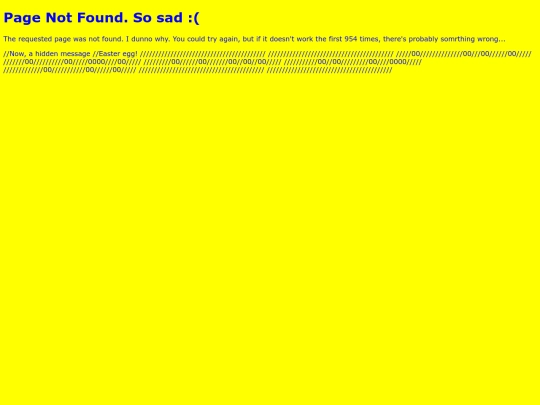 not_found screenshot