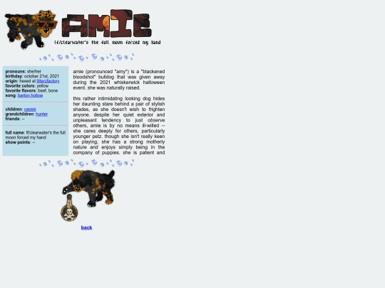 profiles/amieprofile screenshot
