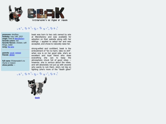 profiles/beakprofile screenshot