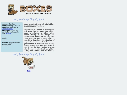 profiles/boxesprofile screenshot