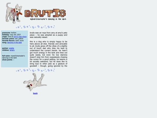 profiles/brutisprofile screenshot