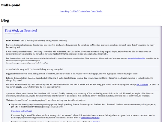 blog screenshot