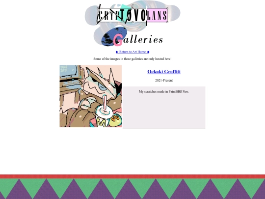 art/galleries screenshot