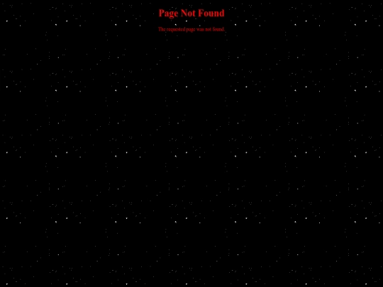 not_found screenshot