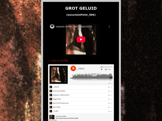 grot-geluid screenshot