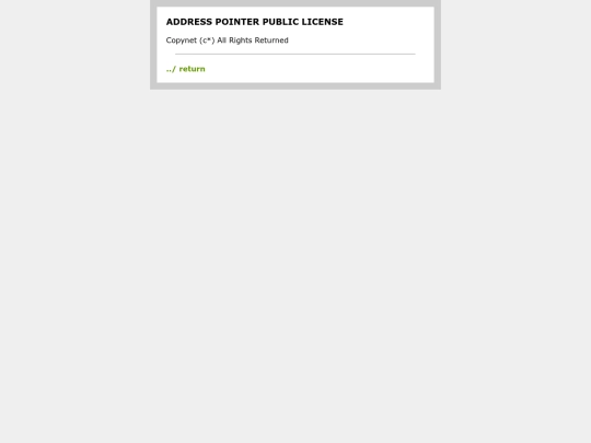 license screenshot