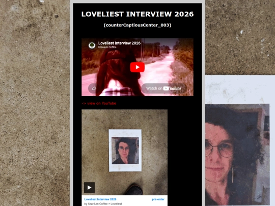 loveliest-interview screenshot
