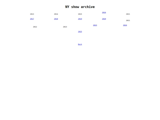 archive/nyYearSelect screenshot