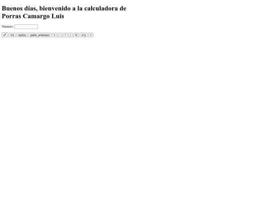 calculadora screenshot
