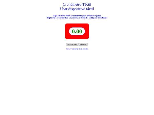 cronometroTactil/cronometroOpcional screenshot