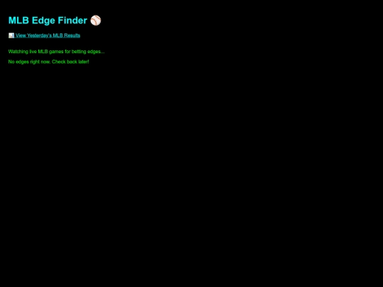 MLB screenshot