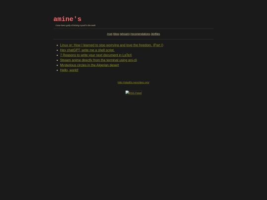 blog screenshot