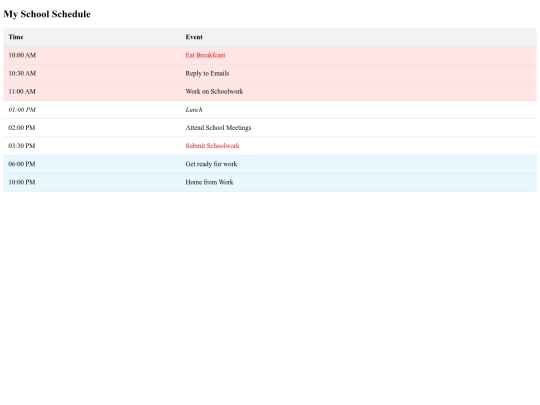 StylishSchedule/Schedule screenshot