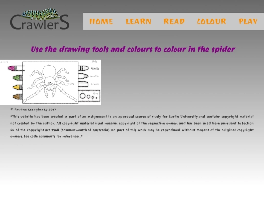 colouring screenshot