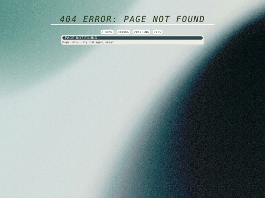 not_found screenshot