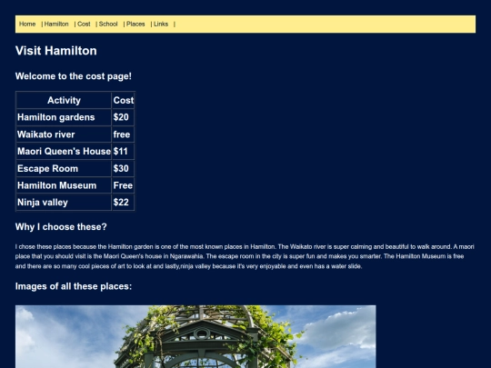 cost screenshot