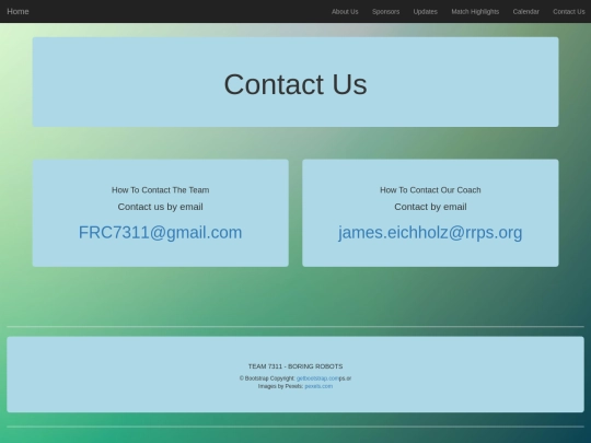 contact screenshot