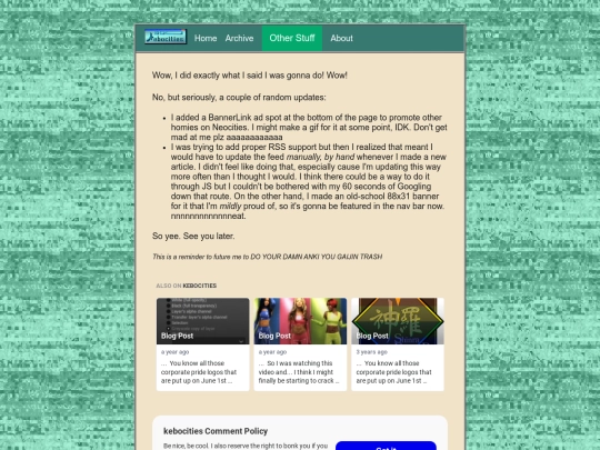 posts/2021-02-09-Oops-I-Did-It-Again-Updates screenshot