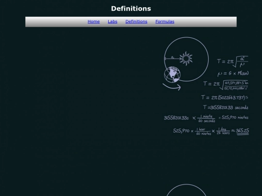 definitions screenshot