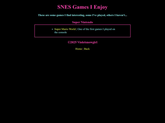 snes_games screenshot