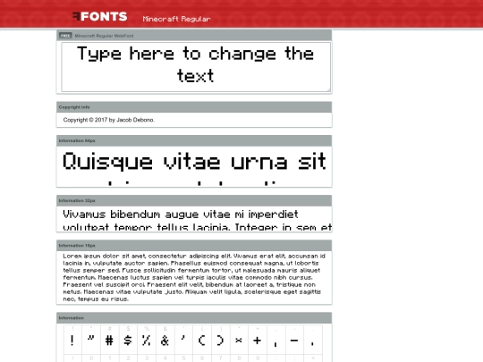 example screenshot