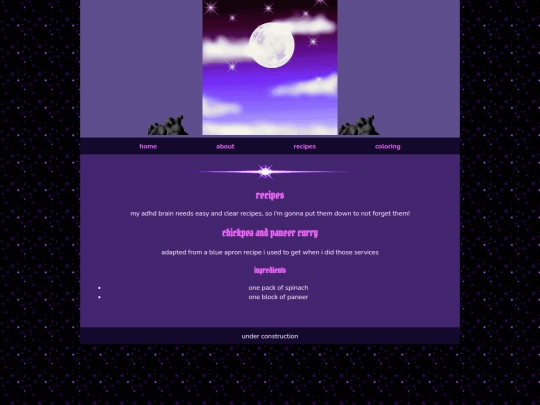 recipes screenshot