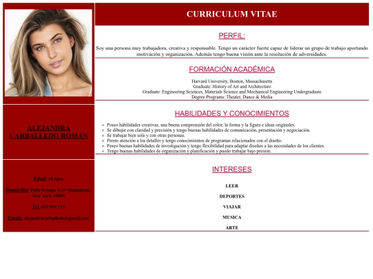 Curriculum/Curriculum screenshot