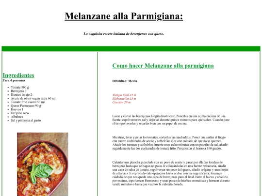 Receta/receta screenshot