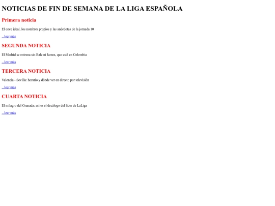 NOTICIAS screenshot