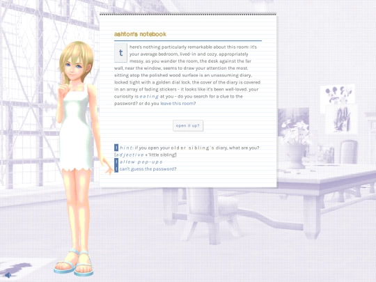 diary01 screenshot