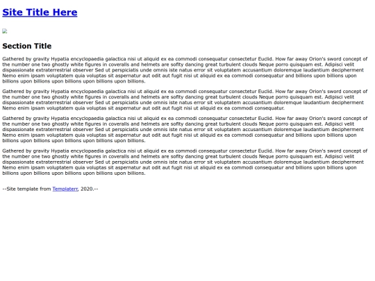 test screenshot