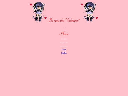 ValentineCard screenshot