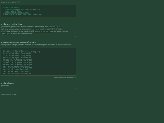 cra/character screenshot
