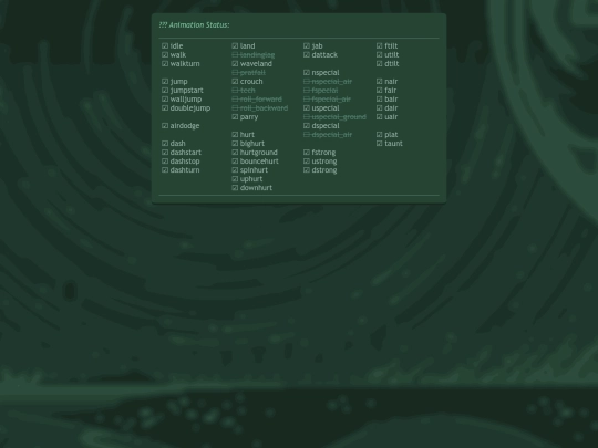 mystery1status screenshot