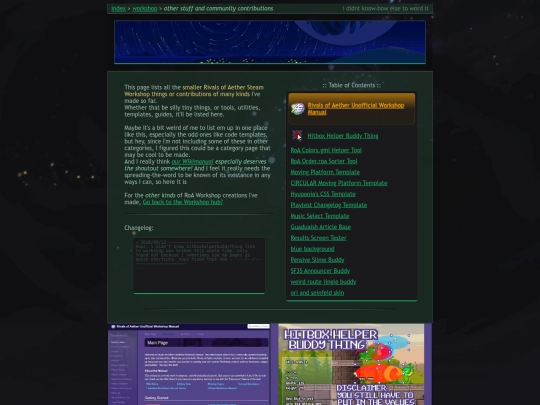 workshop-other screenshot