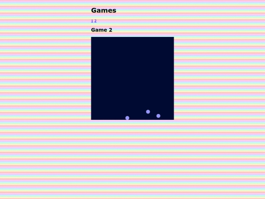 games screenshot