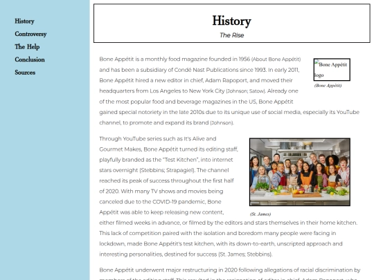 bon-appetit/history screenshot