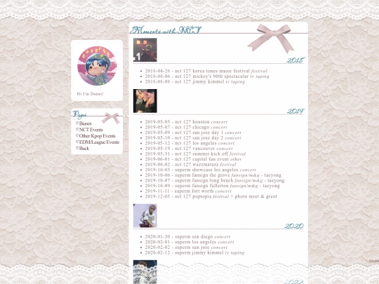 127events screenshot