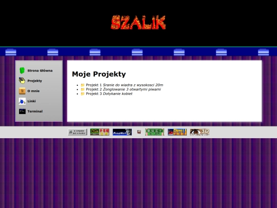 projekty screenshot