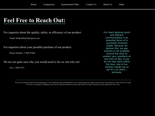 Contact screenshot