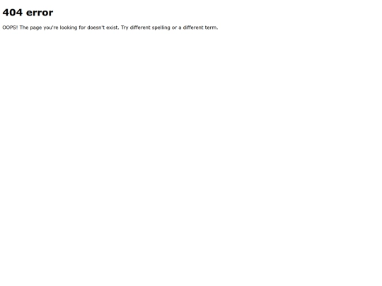 not_found screenshot