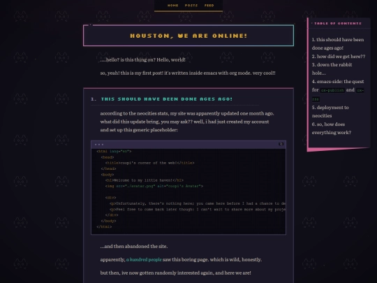 posts/hello-world screenshot