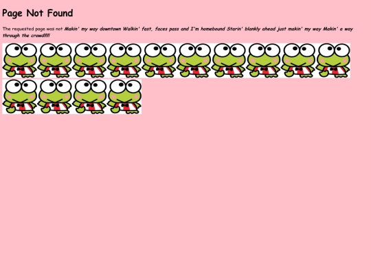 not_found screenshot