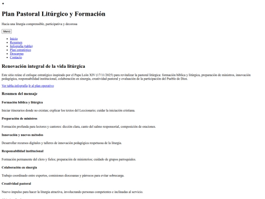 Articulos/Liturgia screenshot